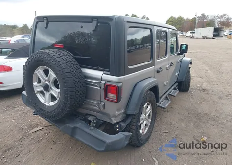 2019 Jeep Wrangler Unlimited Sport S 4X4 from USA, damaged, VIN 1C4HJXDN1KW634562